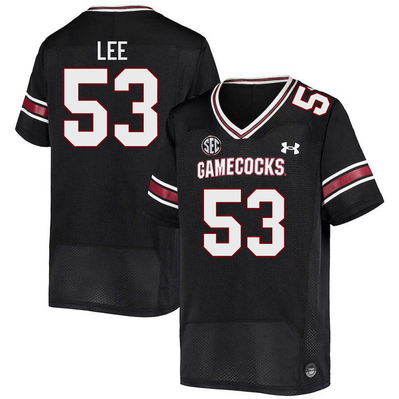 Men #53 Vershon Lee South Carolina Gamecocks 2023 College Football Jerseys Stitched-Black